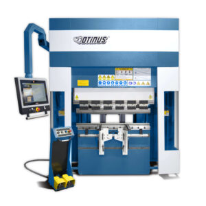 AB LAGER: Hydraulische Abkantpresse 40×1200, Modell: PBE-1204-CNC STEP ROCK22+