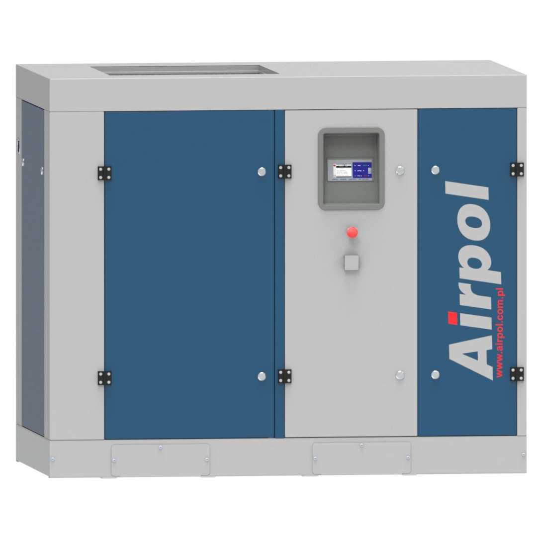 Schraubenkompressor mit Frequenzumrichter – Airpol PR37