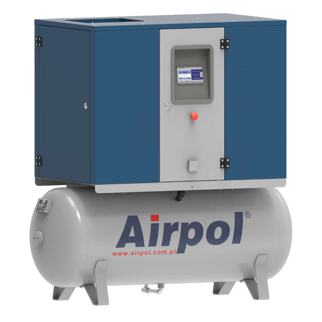 Öleingespritzter Schraubenkompressor mit Druckluftbehälter – Airpol K3