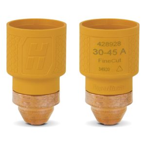 Hypertherm-Einsatz: SmartSYNC 30–45 A für manuelles Schneiden — FineCut