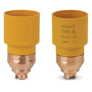 Hypertherm-Einsatz: SmartSYNC 105 A für Handschneiden