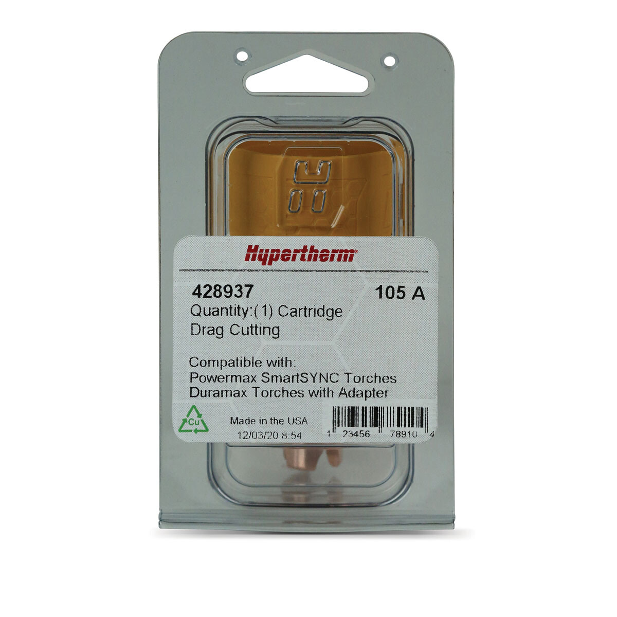 Hypertherm-Einsatz: SmartSYNC 105 A für Handschneiden – Bild 3